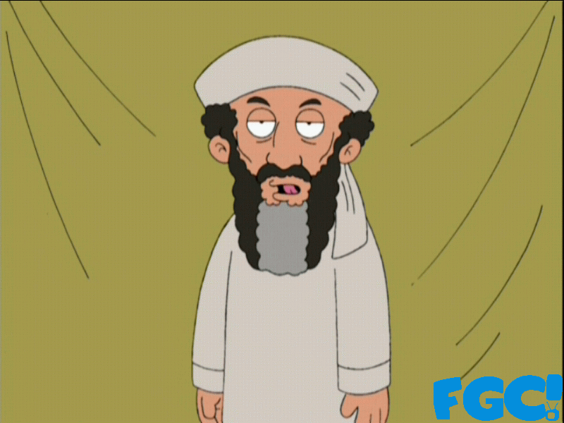 Osama Bin Laden on Family Guy